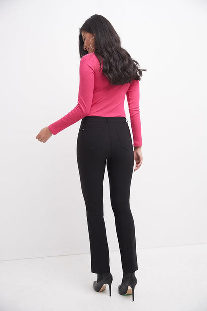 Stretch 5 pocket straight leg pants