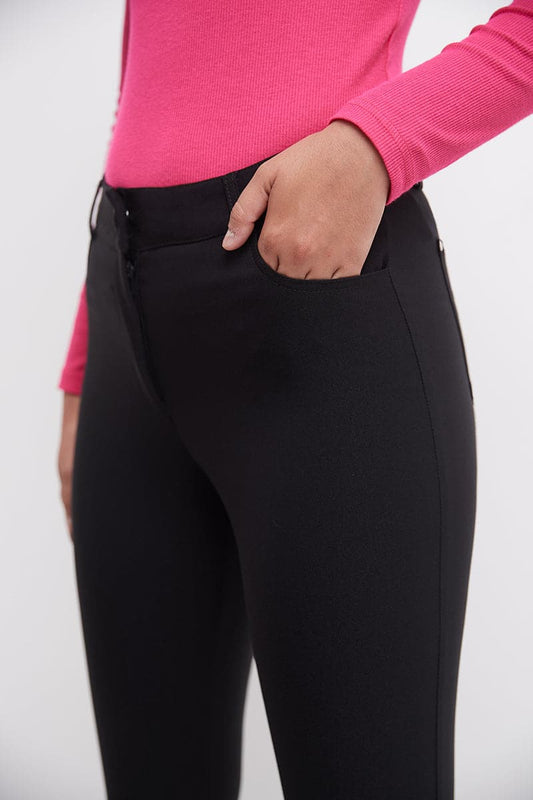 Stretch 5 pocket straight leg pants