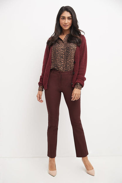 Stretch 5 pocket straight leg pants