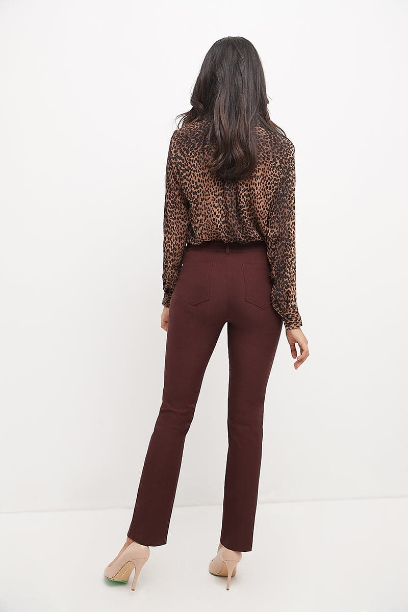 Stretch 5 pocket straight leg pants