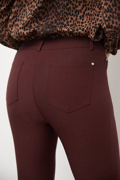 Stretch 5 pocket straight leg pants