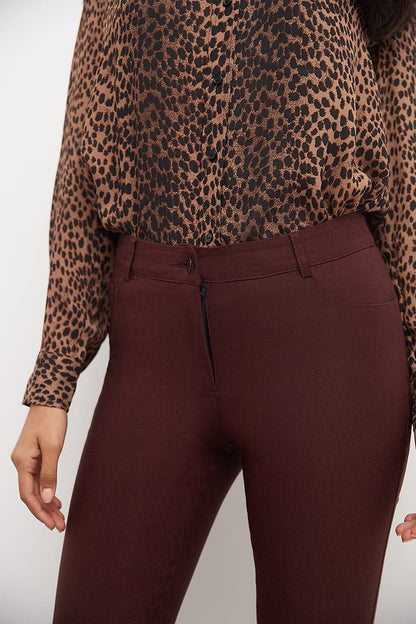 Stretch 5 pocket straight leg pants