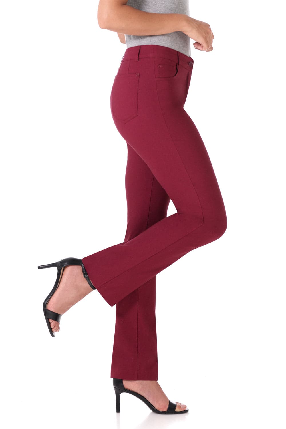 Stretch 5 pocket straight leg pants