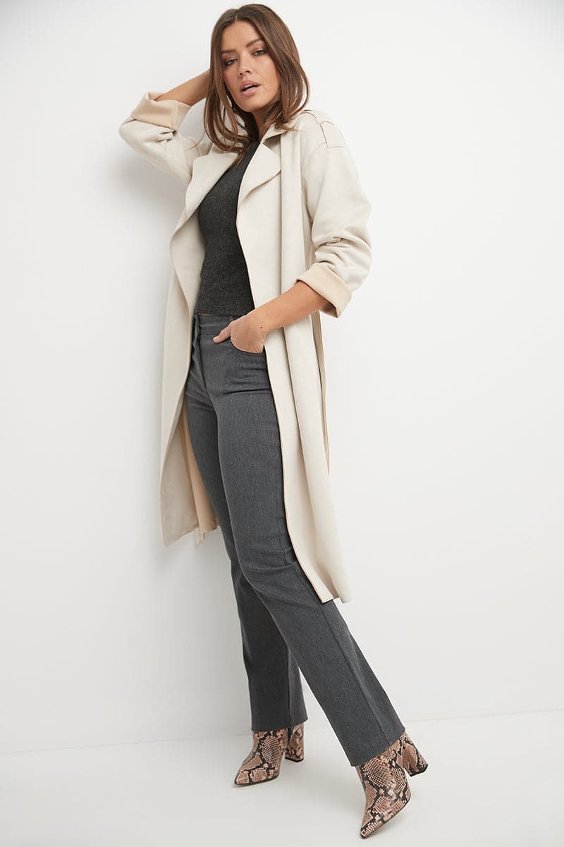 Stretch 5 pocket straight leg pants