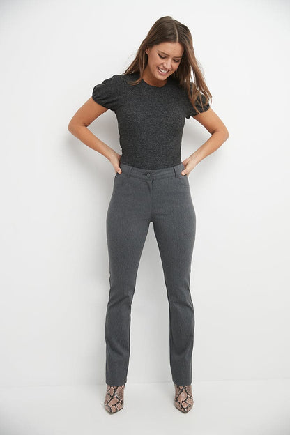 Stretch 5 pocket straight leg pants