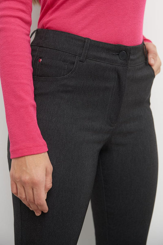 Stretch 5 pocket straight leg pants