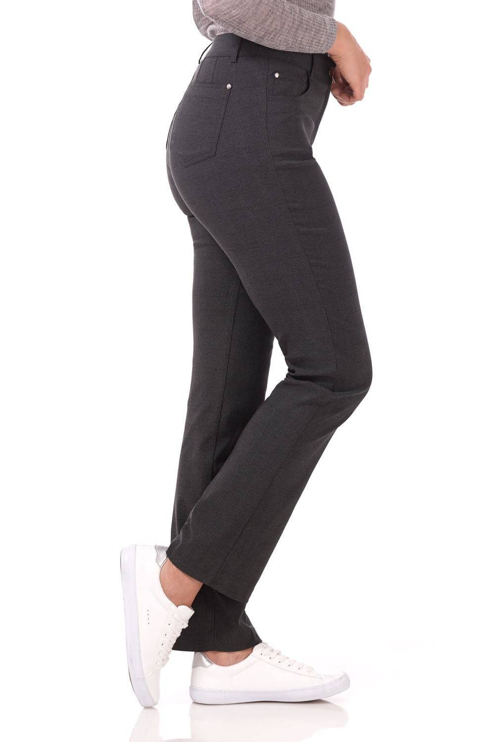 Stretch 5 pocket straight leg pants