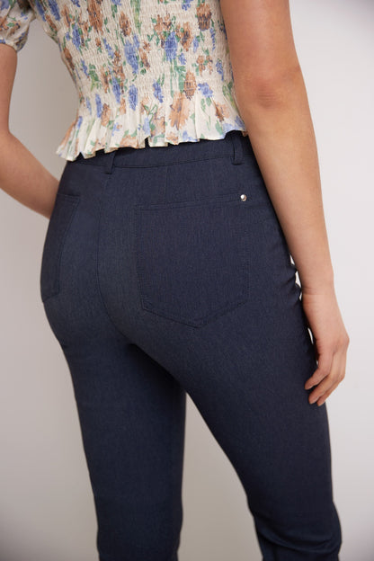 Stretch 5 pocket straight leg pants