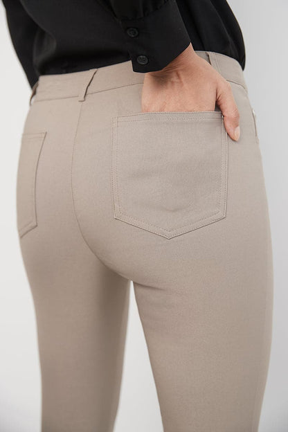 Stretch 5 pocket straight leg pants
