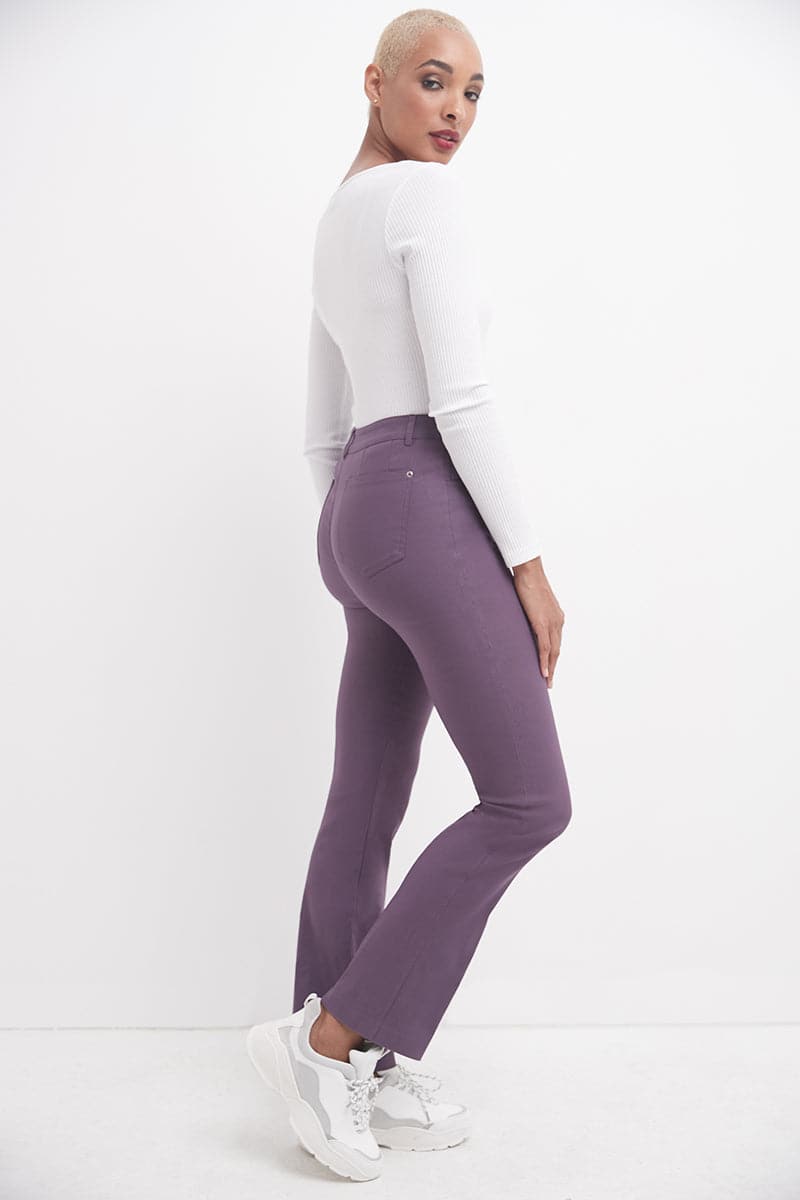 Stretch 5 pocket straight leg pants