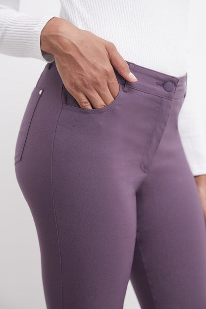 Stretch 5 pocket straight leg pants
