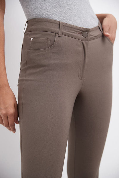 Stretch 5 pocket straight leg pants