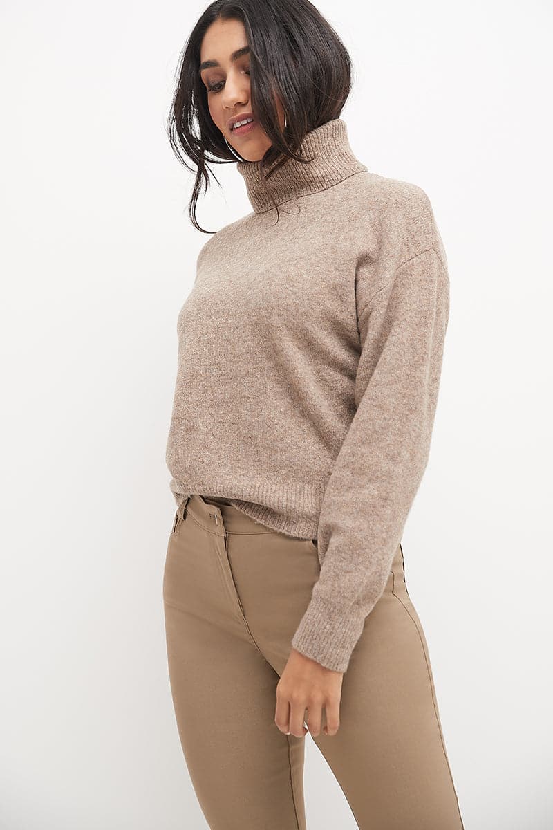 Stretch 5 pocket straight leg pants