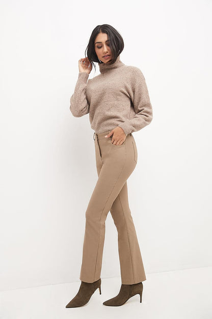 Stretch 5 pocket straight leg pants