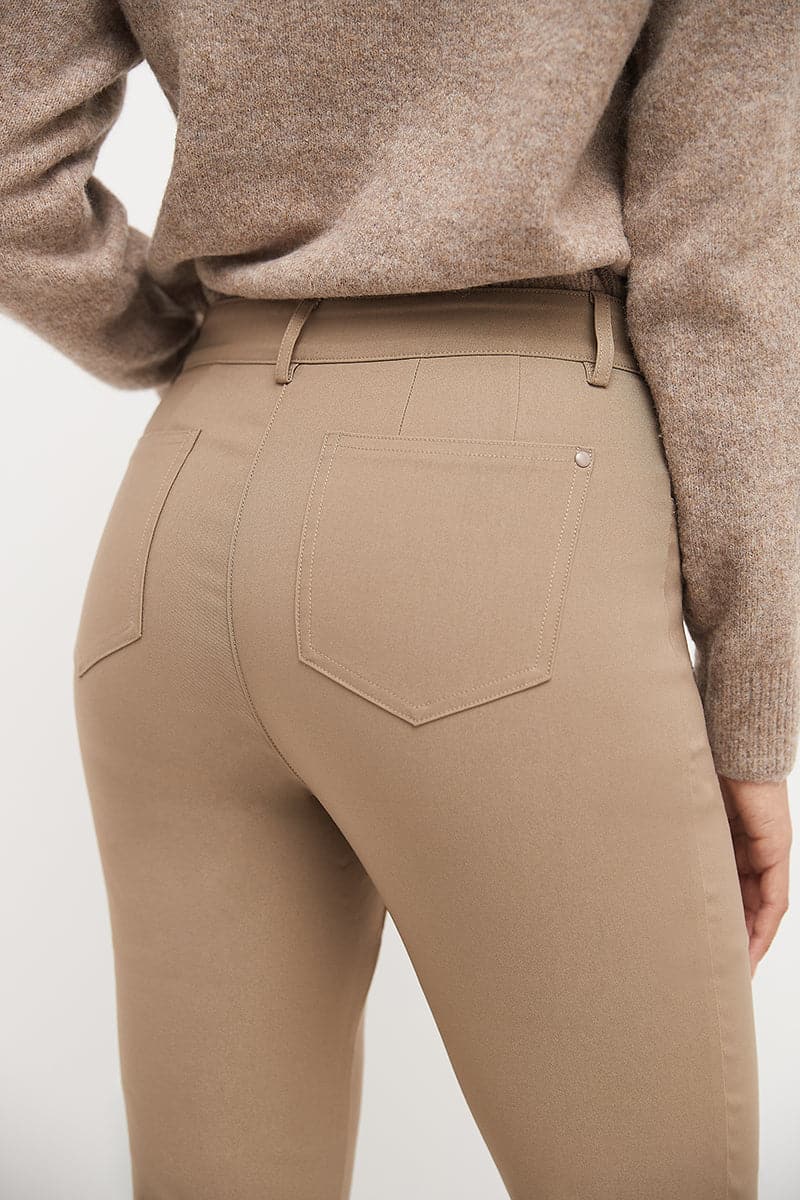 Stretch 5 pocket straight leg pants