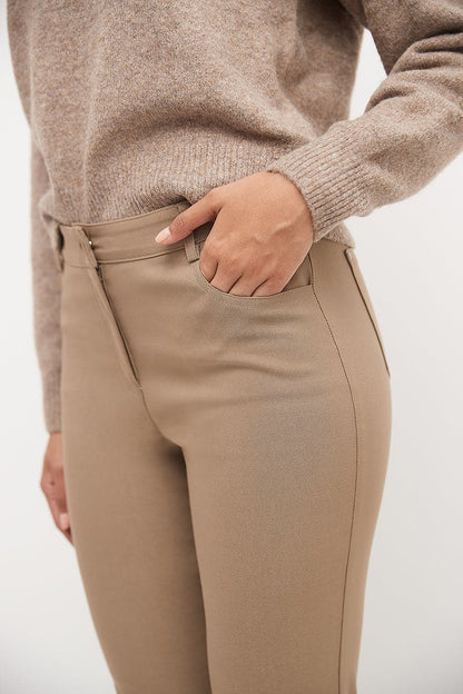 Stretch 5 pocket straight leg pants