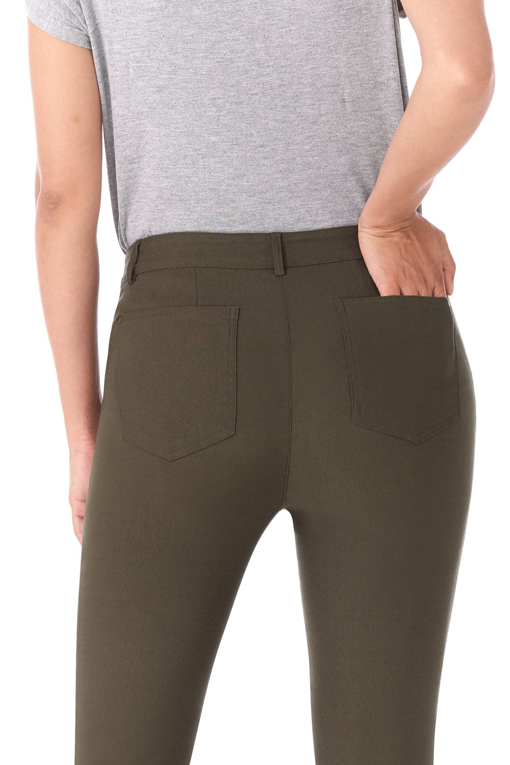 Stretch 5 pocket straight leg pants