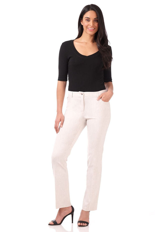 Stretch 5 pocket straight leg pants