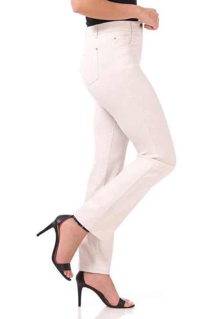 Stretch 5 pocket straight leg pants