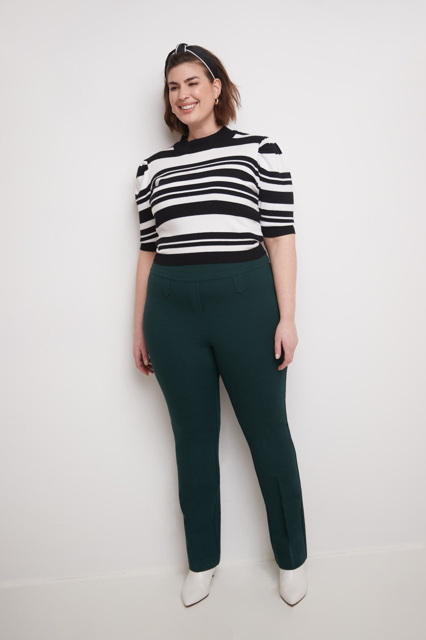 Secret Figure Curvy Bootcut Pants with Tummy Control