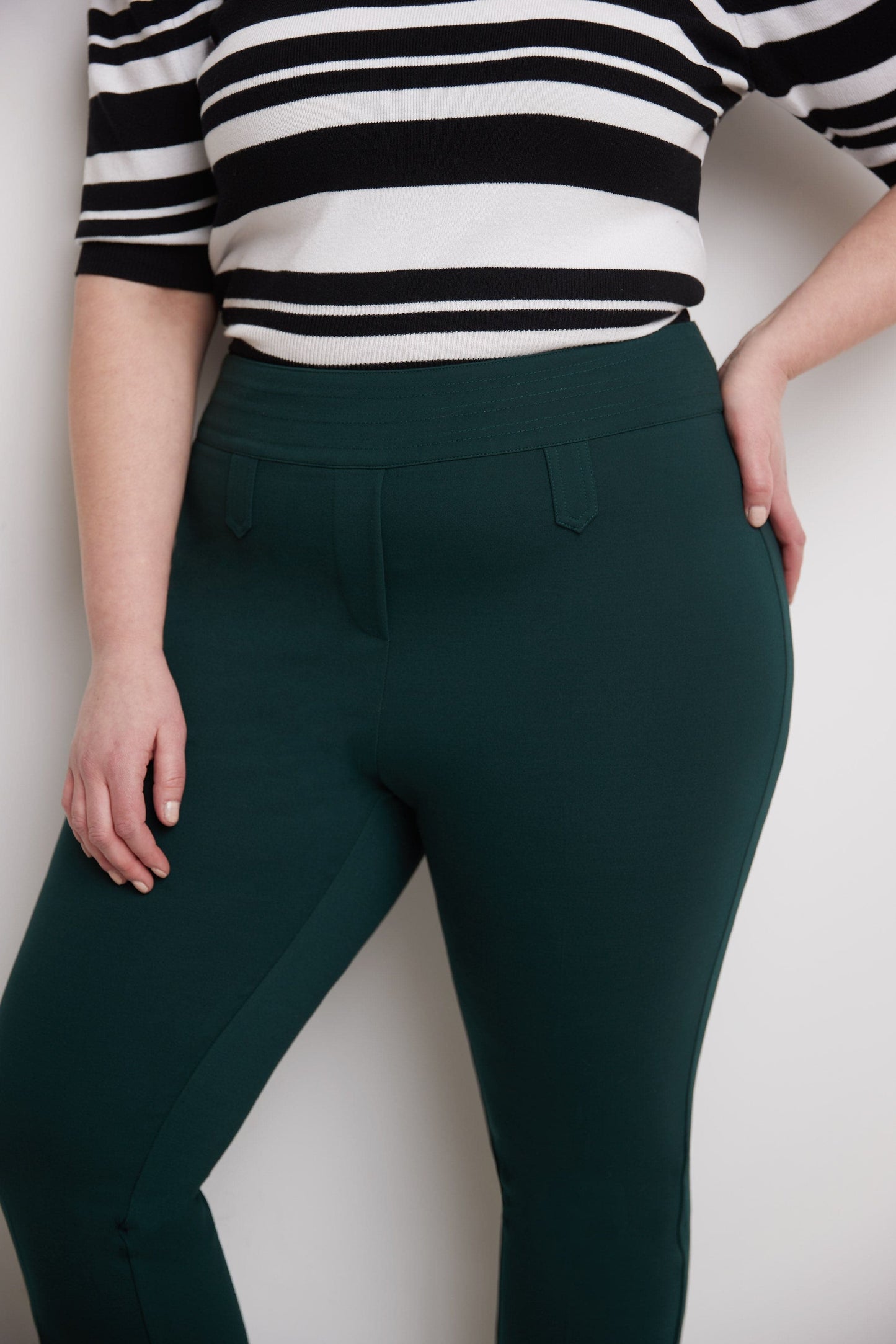 Secret Figure Curvy Bootcut Pants with Tummy Control