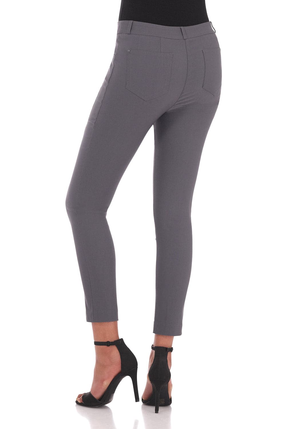 Stretch Ankle Pants with 5 Pockets
