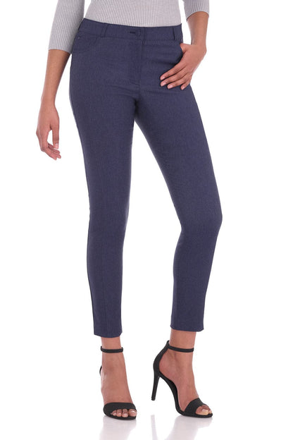 Stretch Ankle Pants with 5 Pockets