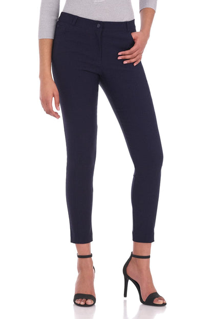 Stretch Ankle Pants with 5 Pockets