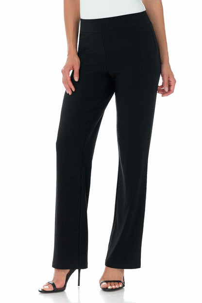 Travel Collection Wrinkle-Resistant Straight Leg Pants