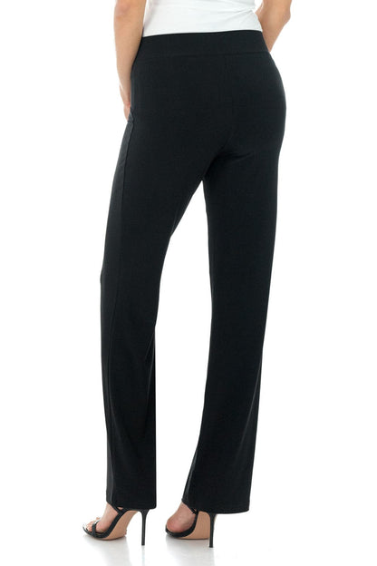 Travel Collection Wrinkle-Resistant Straight Leg Pants