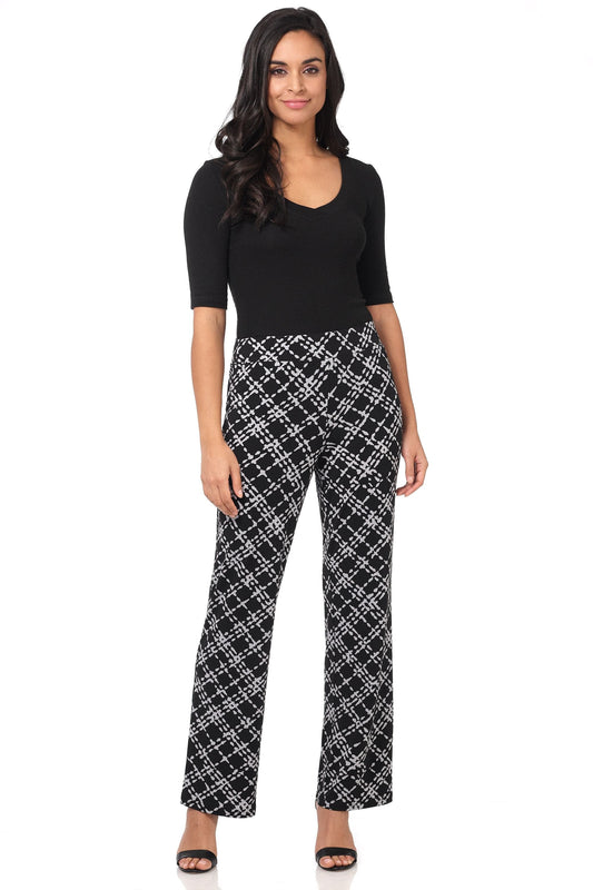 Travel Collection Wrinkle-Resistant Straight Leg Pants