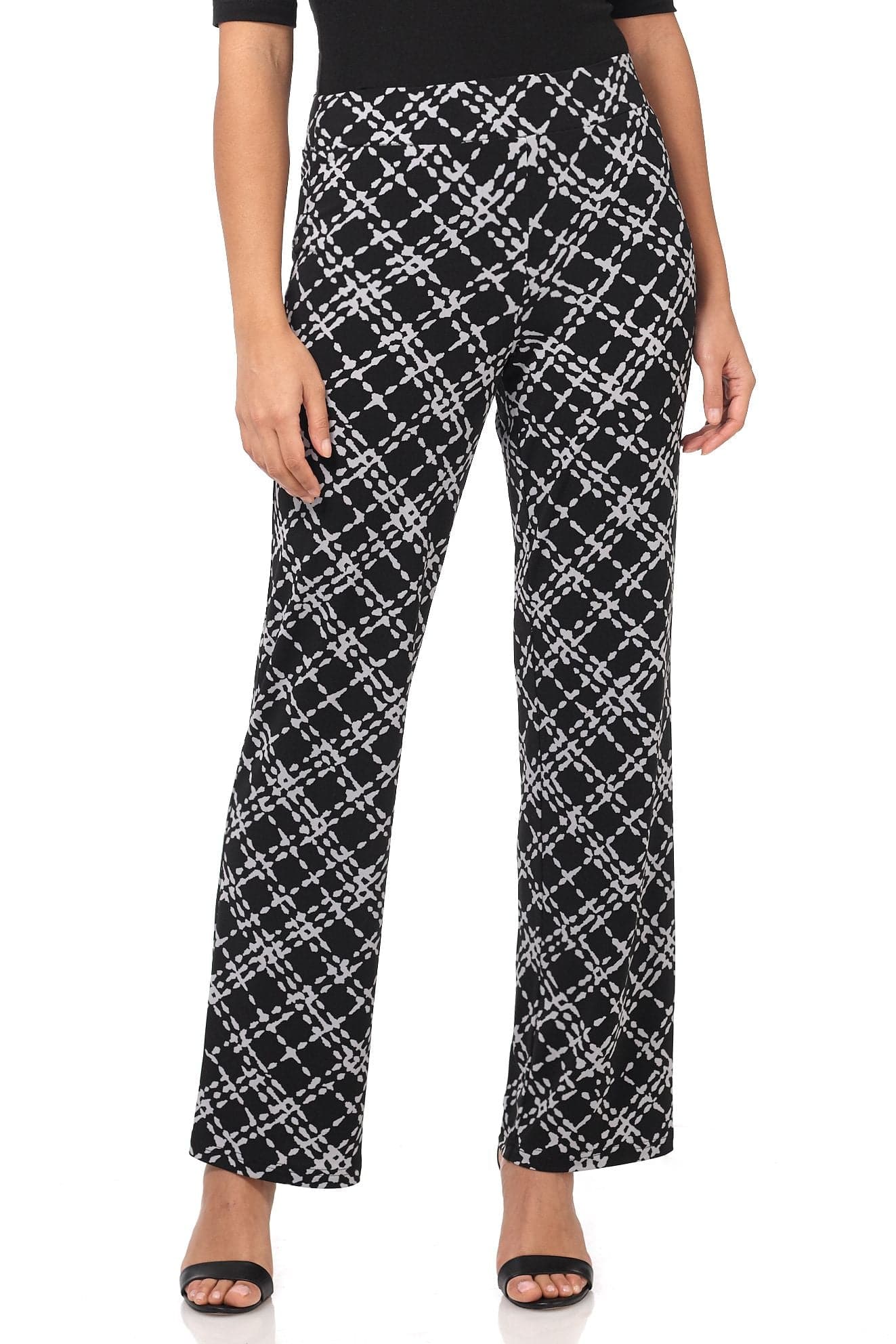 Travel Collection Wrinkle-Resistant Straight Leg Pants