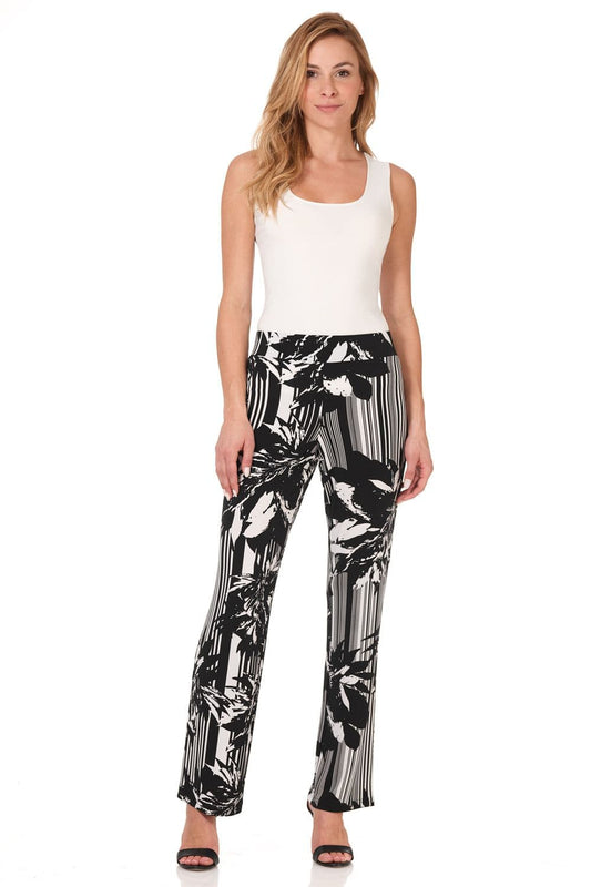 Travel Collection Wrinkle-Resistant Straight Leg Pants