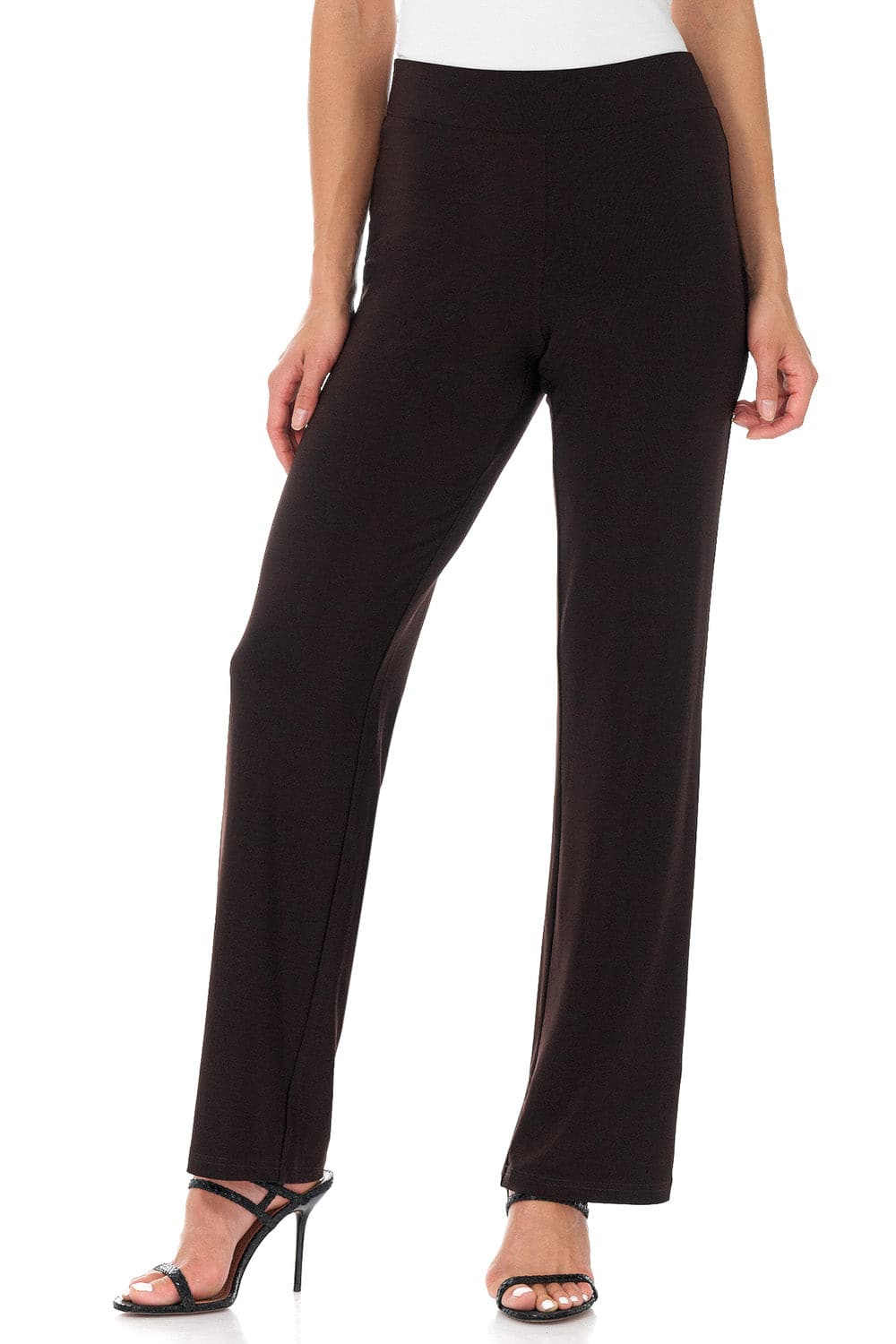 Travel Collection Wrinkle-Resistant Straight Leg Pants