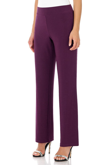 Travel Collection Wrinkle-Resistant Straight Leg Pants