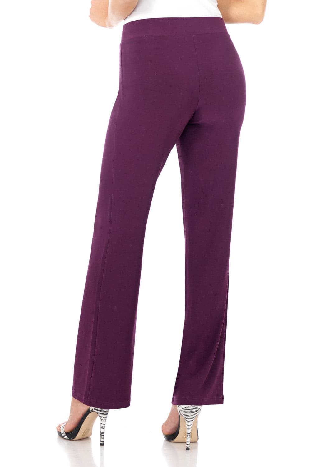 Travel Collection Wrinkle-Resistant Straight Leg Pants