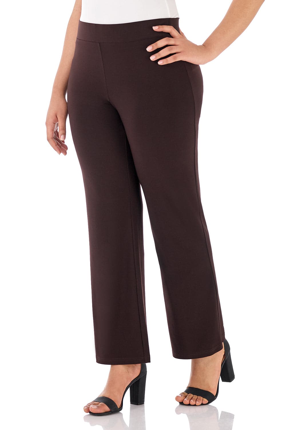 Travel Collection Curvy Straight Leg Pants