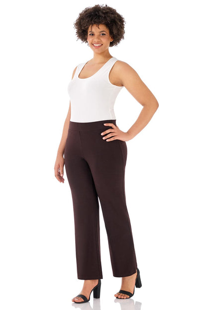 Travel Collection Curvy Straight Leg Pants