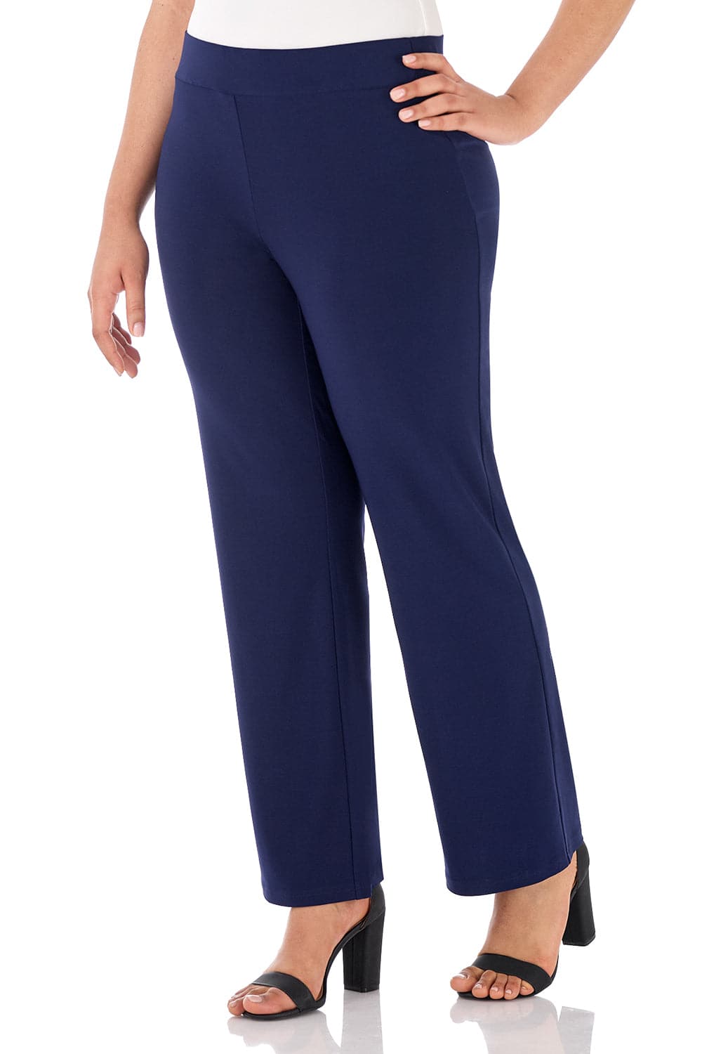 Travel Collection Curvy Straight Leg Pants
