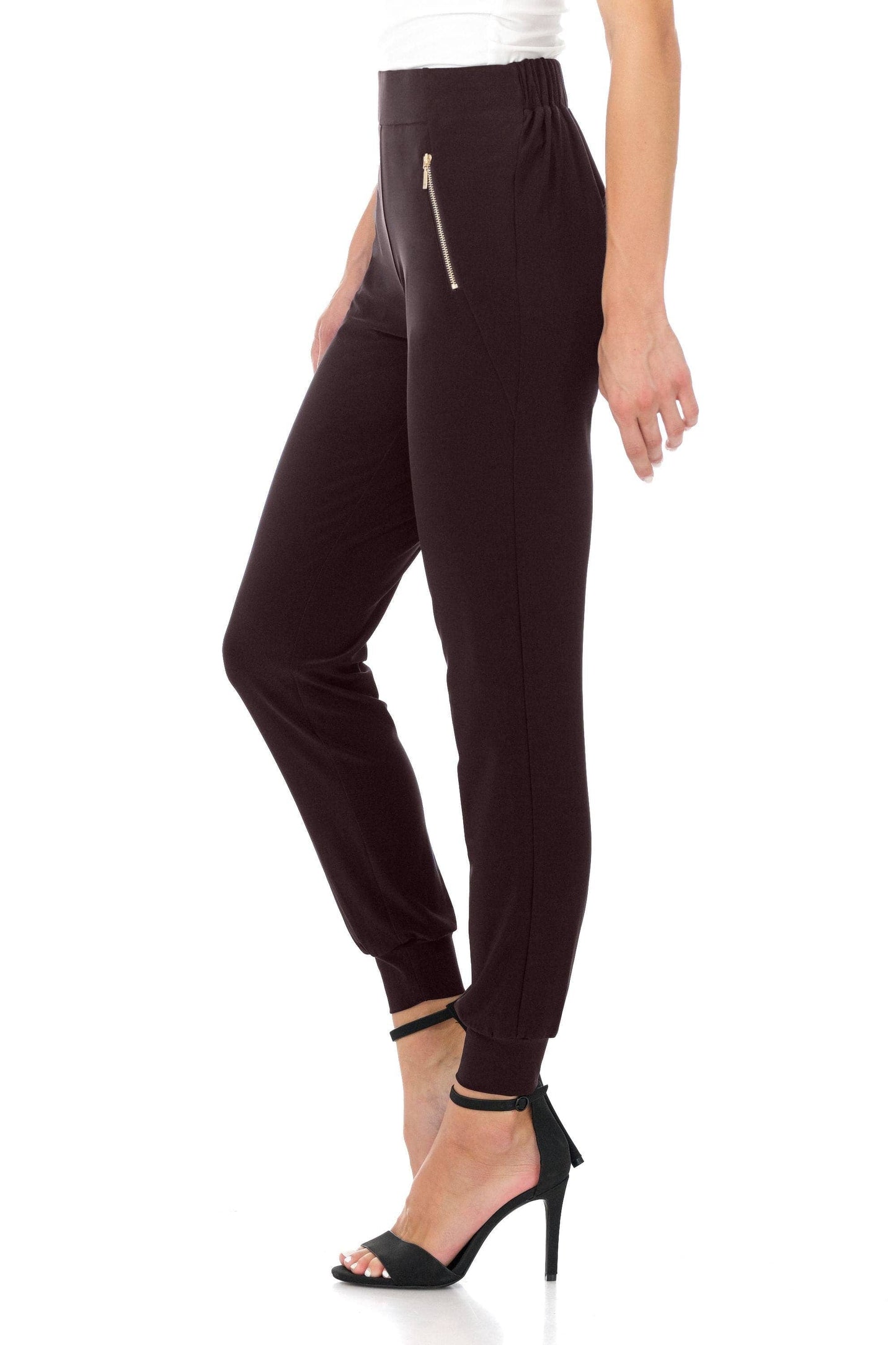Travel Collection Wrinkle-Resistant Pants with Zippered Pockets
