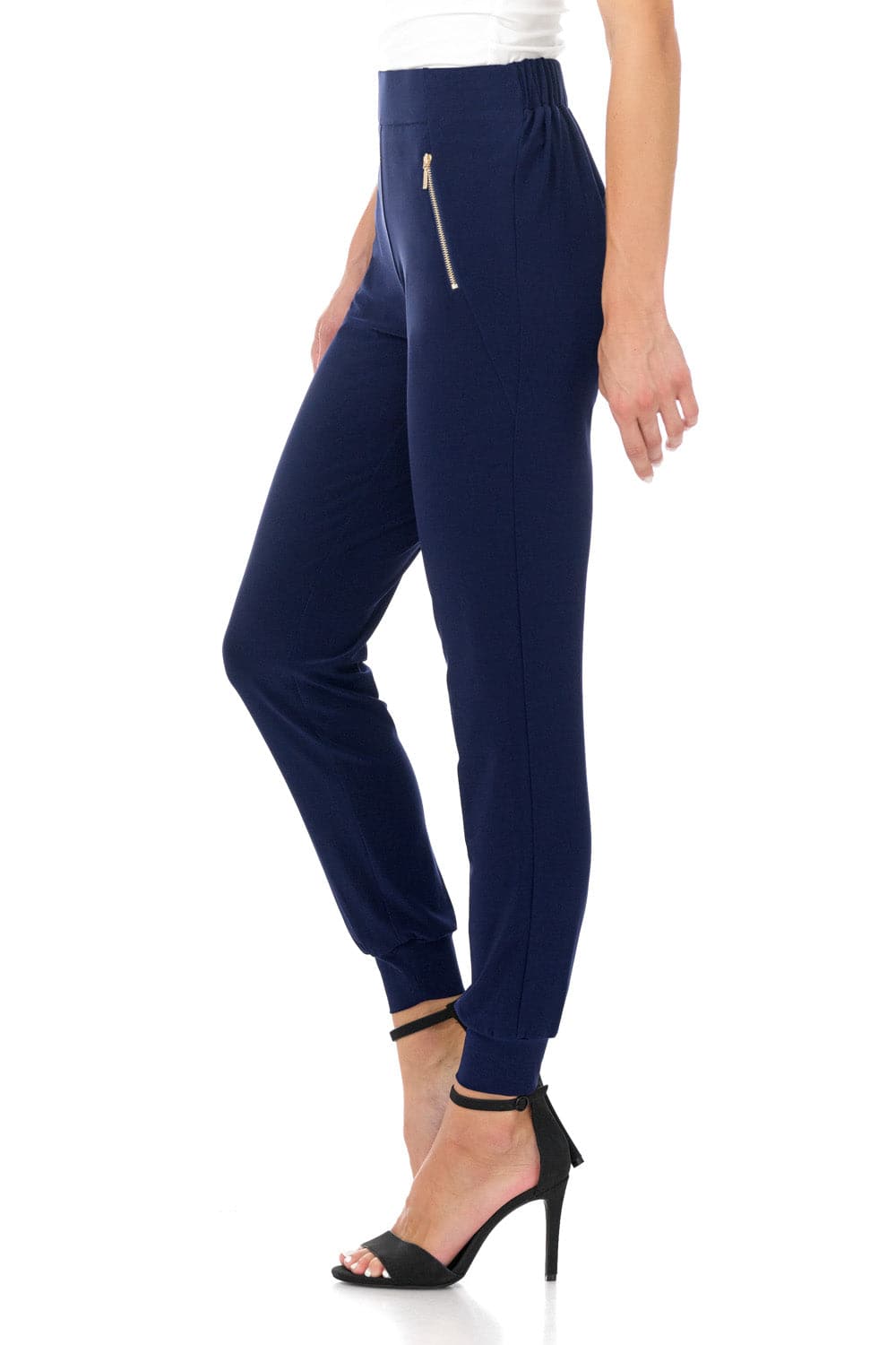 Travel Collection Wrinkle-Resistant Pants with Zippered Pockets