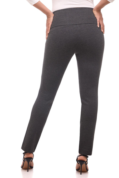 Rekucci Secret Figure Slim Leg Pant with Wide Waist