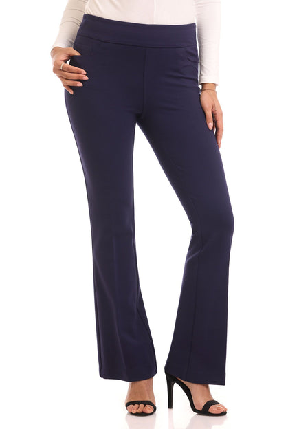 Secret Figure Pull-On Knit Bootcut 5 Pocket Pant