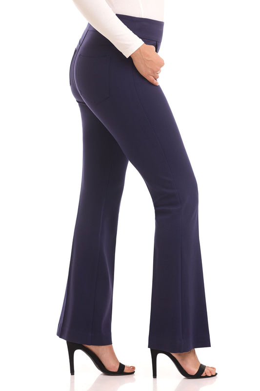 Secret Figure Pull-On Knit Bootcut 5 Pocket Pant