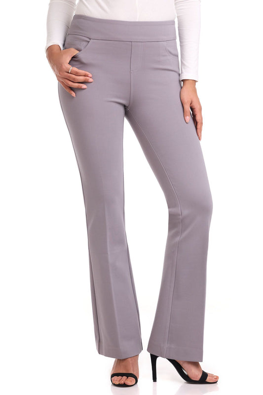 Secret Figure Pull-On Knit Bootcut 5 Pocket Pant