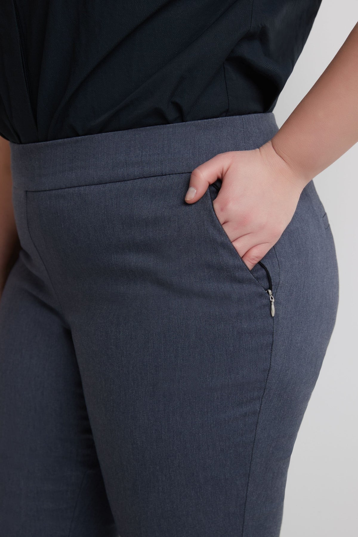 Curvy Tummy Control Work Pants with Real Pockets – Rekucci