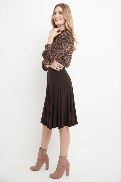 Bell Shaped Long Skirt with Flippy Flare