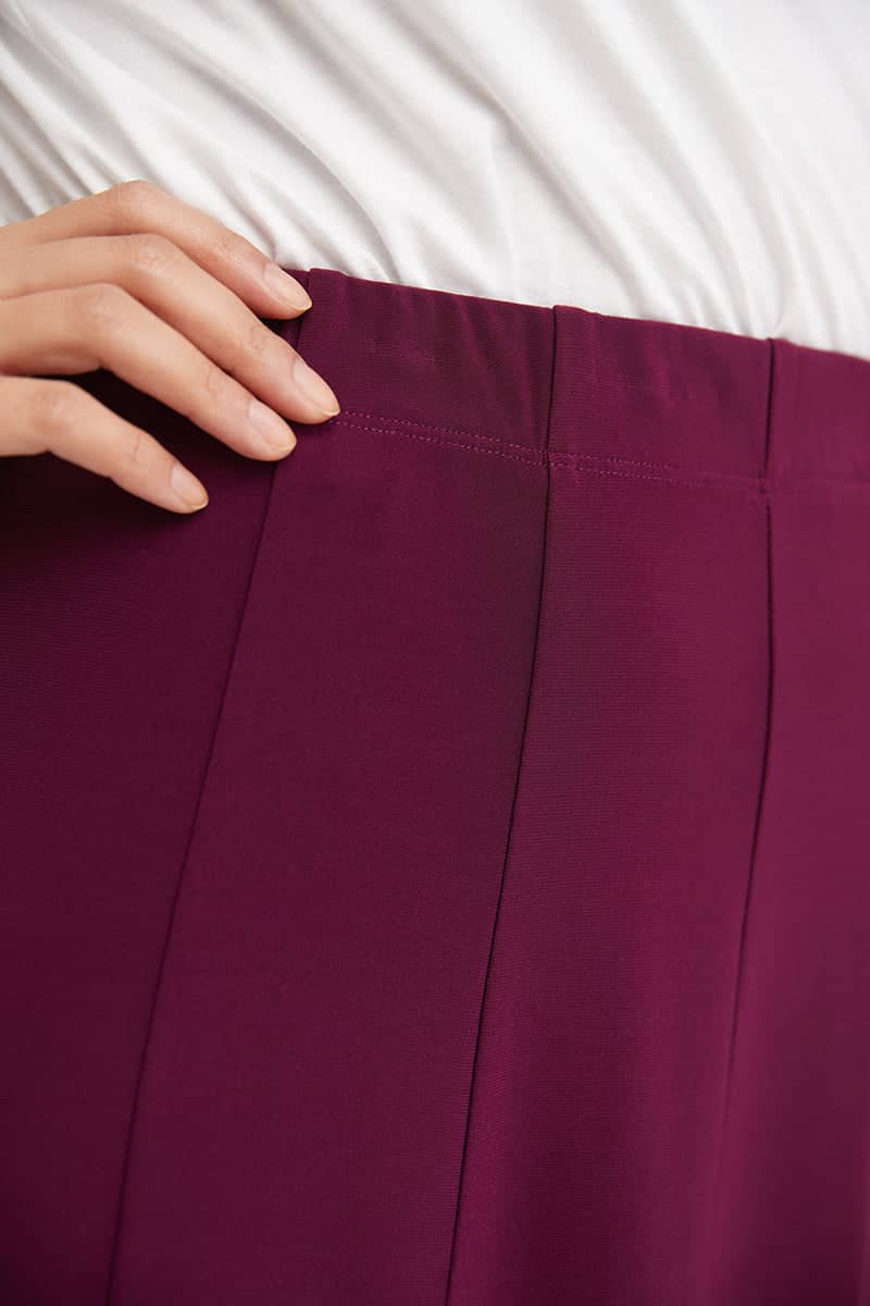 Bell Shaped Long Skirt with Flippy Flare