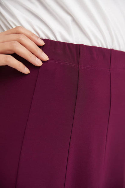 Bell Shaped Long Skirt with Flippy Flare