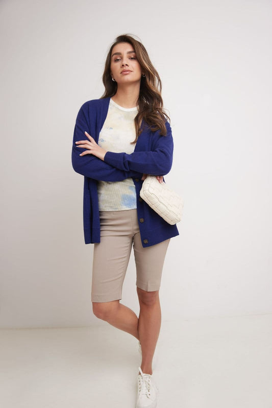 Women’s 12” Classic Shorts with Fake Front Pockets